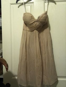 Donna Morgan size 2 Chantilly (blush color) chiffon dress