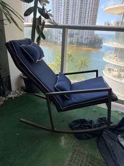 Outdoor Patio Rocking Lounge Chair – $35 OBO