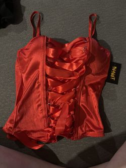 Red corset