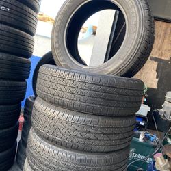 4 FIRESTONE 225/65/17 FREE MOUNT BALANCE