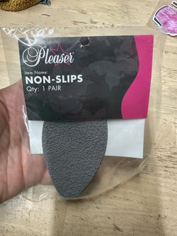 Pleaser Non-Slips Stiletto Heel Gripper Pads Self-Adhesive Anti-Slip 1 Pair New