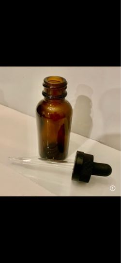 GLASS BOTTLES W DROPPER