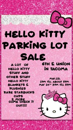 Hello Kitty Parking Lot sale