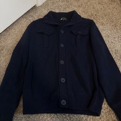 Navy Blue Express Sweater 