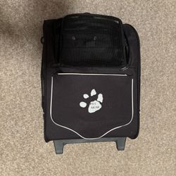 Pet Gear Roller Backpack, Travel Carrier