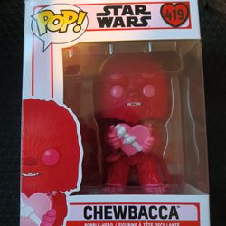 Funko Pop Chewbacca 419 Valentine's Day