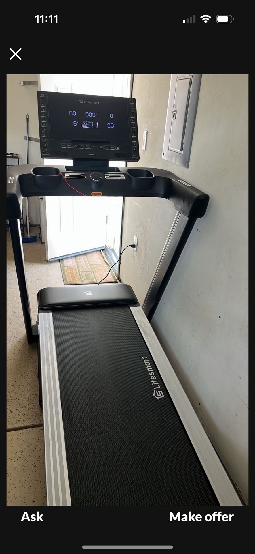 Labor Day Sale! New Lifesmart Treadmill