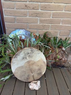 deer skin drum