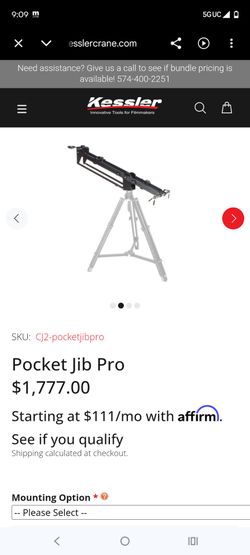 Pocket jib pro
