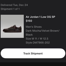 Air Jordan’s 1s Low OG SP