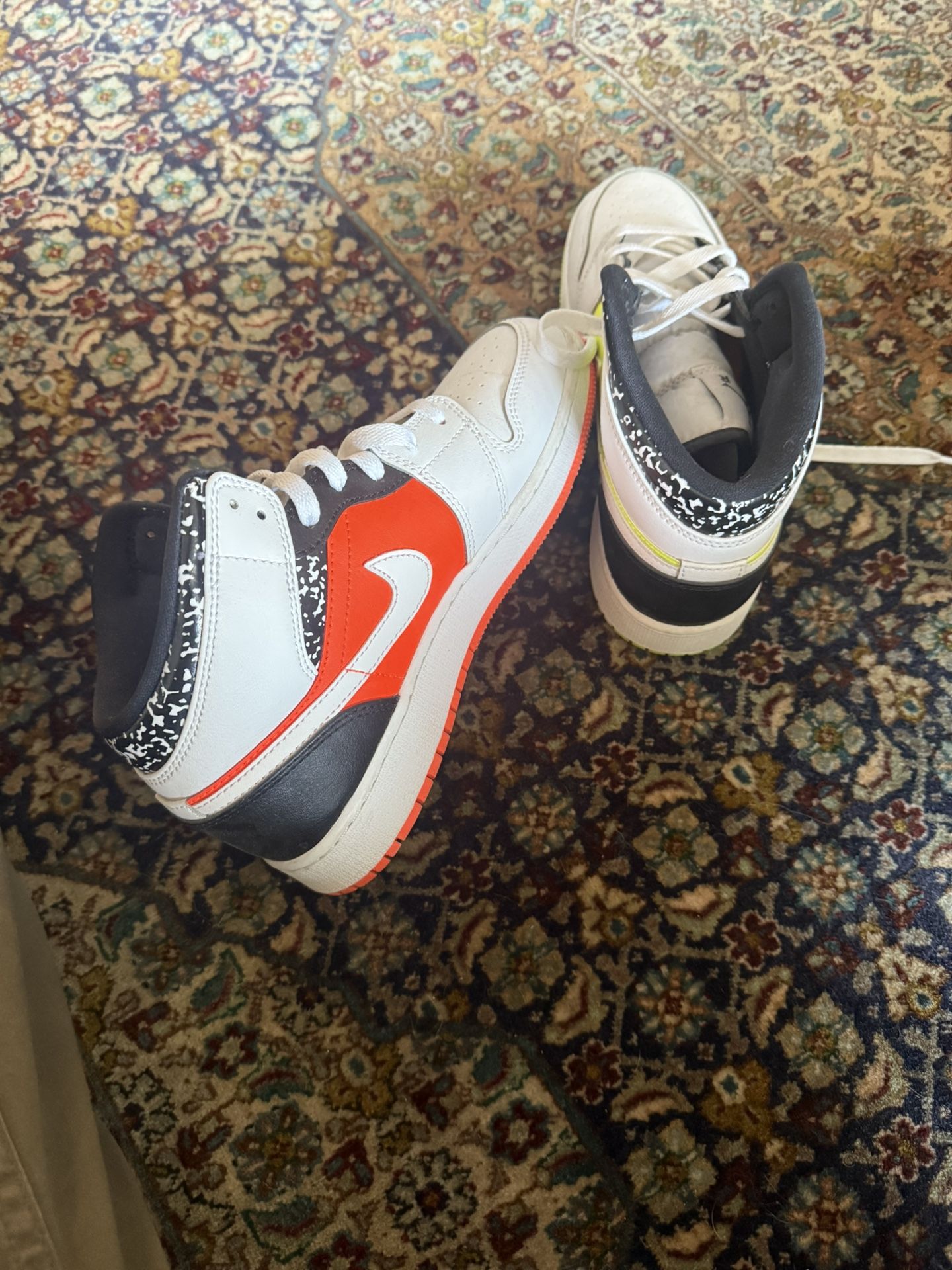 Neon Nike Air Jordan’s 