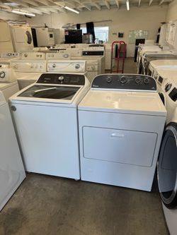 Used Whirlpool Washer and Gas Dryer