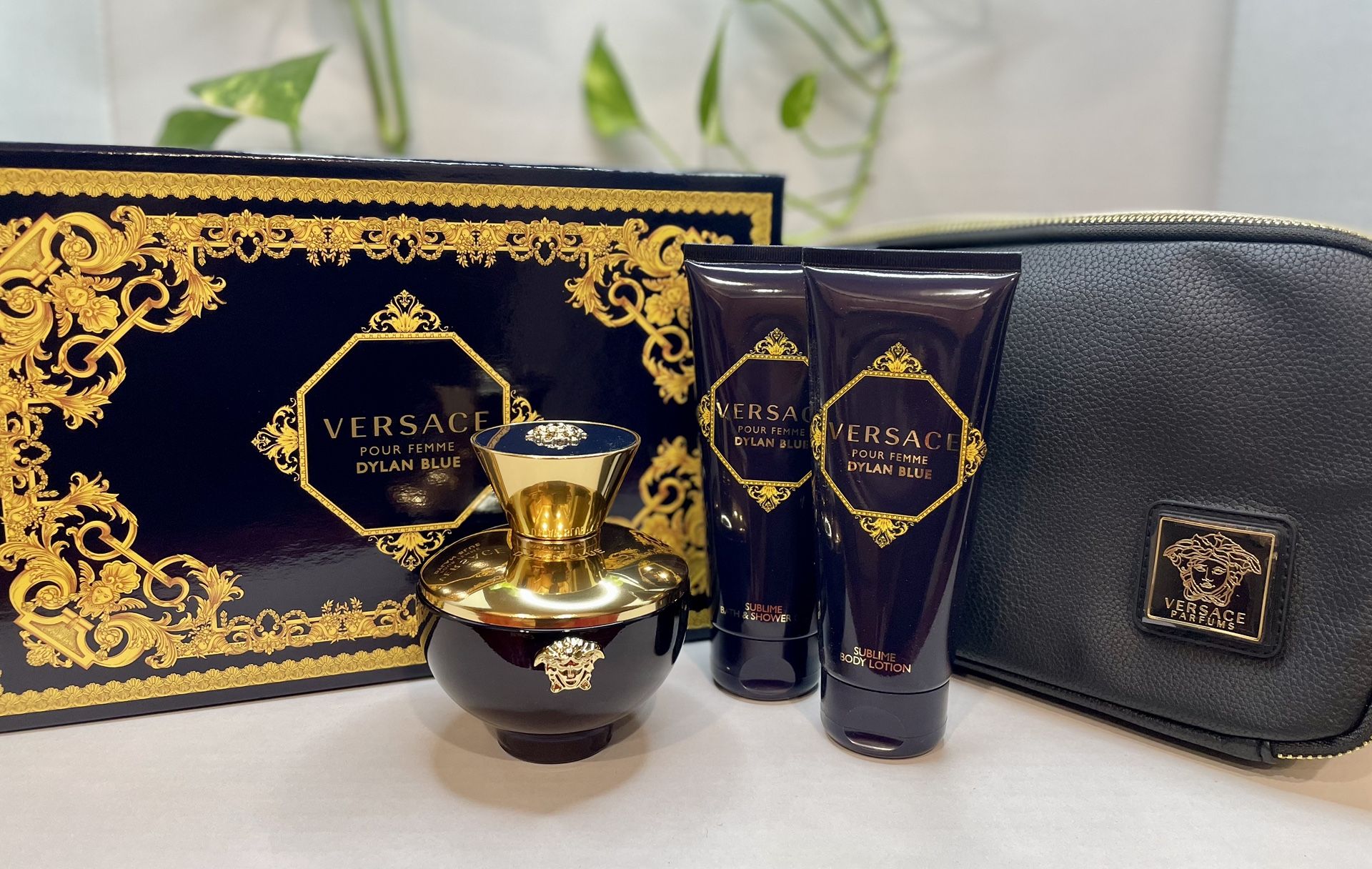 Versace Dylan Blue 4pc Set For Women