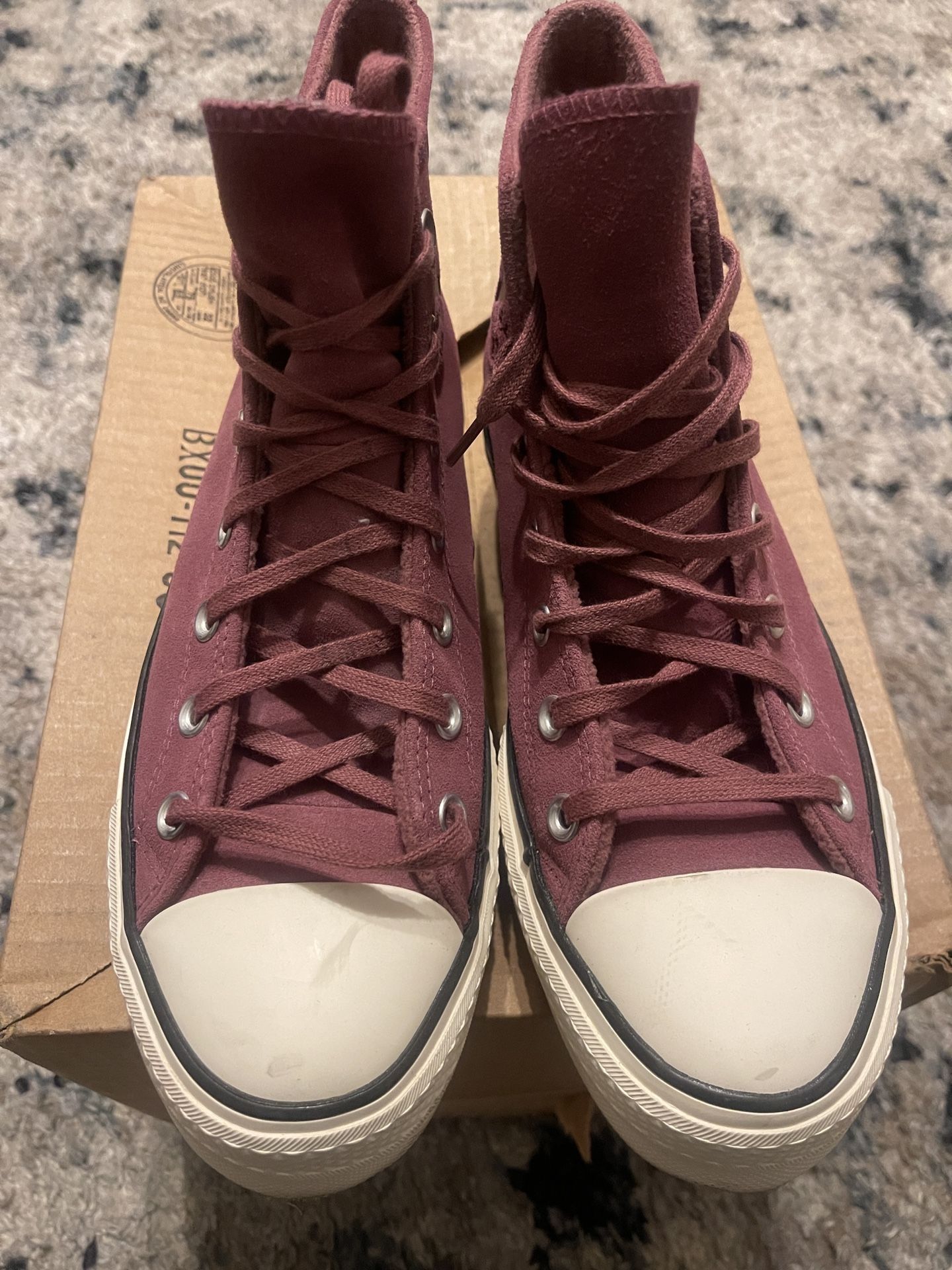 Converse Chuck Taylor All Star Platform Shadowberry Size 9