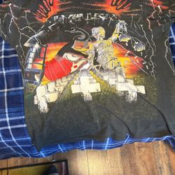 1991 Metallica Master Of Puppets Tshirt Xl