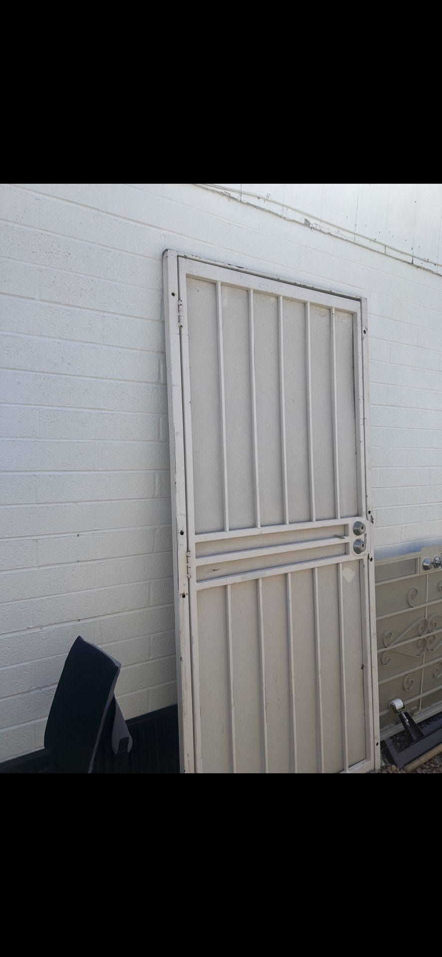 Screen Metal Door