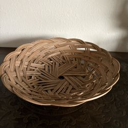 Decorative Round Wicker Baskets