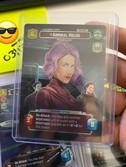 Star Wars Unlimited Cards For Sale Showcase admiral Holdo Prestige Cards TCG