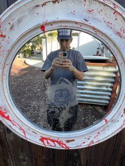 Freddy cougar mirror laser etched