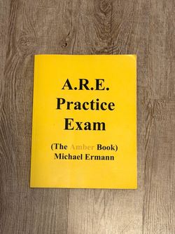 A.R.E. Practice Exam The Amber Book Michael Ermann Architecture Exam Prep