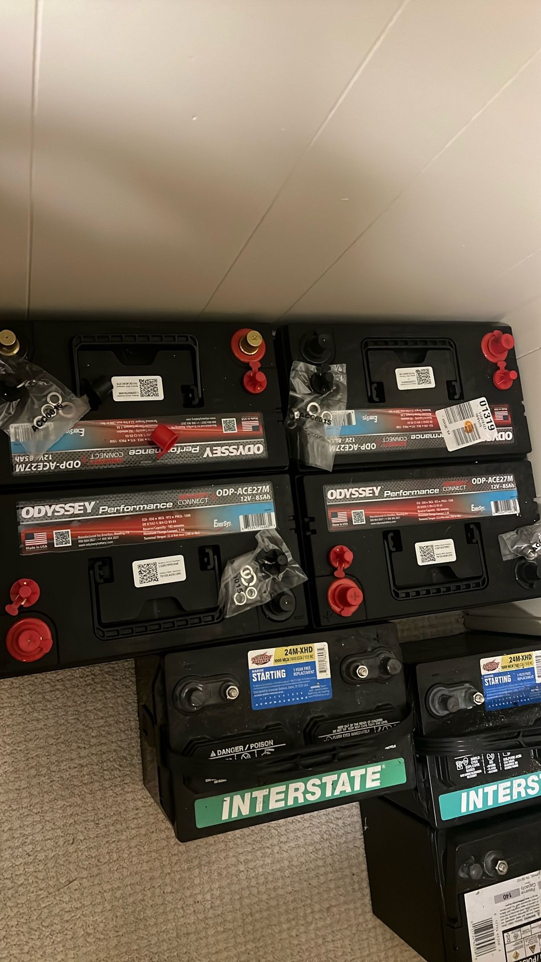 AGM Odyssey Performance Connect 27 Batteries