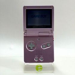 Nintendo Game Boy Advance SP Handheld Game Console AGS-001 Pearl Pink