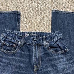 Gap kids  jeans, size 12 adjustable waist, Boot style used in a very good condition