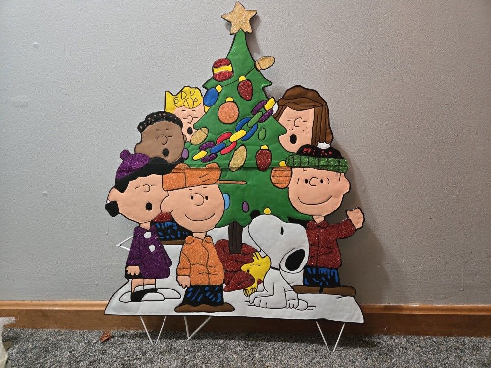 Peanuts Out Door Metal Signs