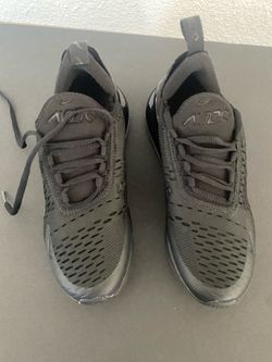 Nike Air Max 270 Black Breathable Sneakers US 4.5 Youth