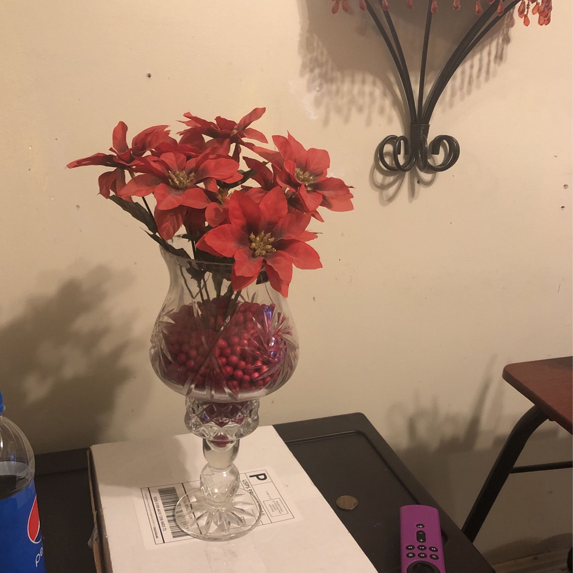 Glass Candle Holder