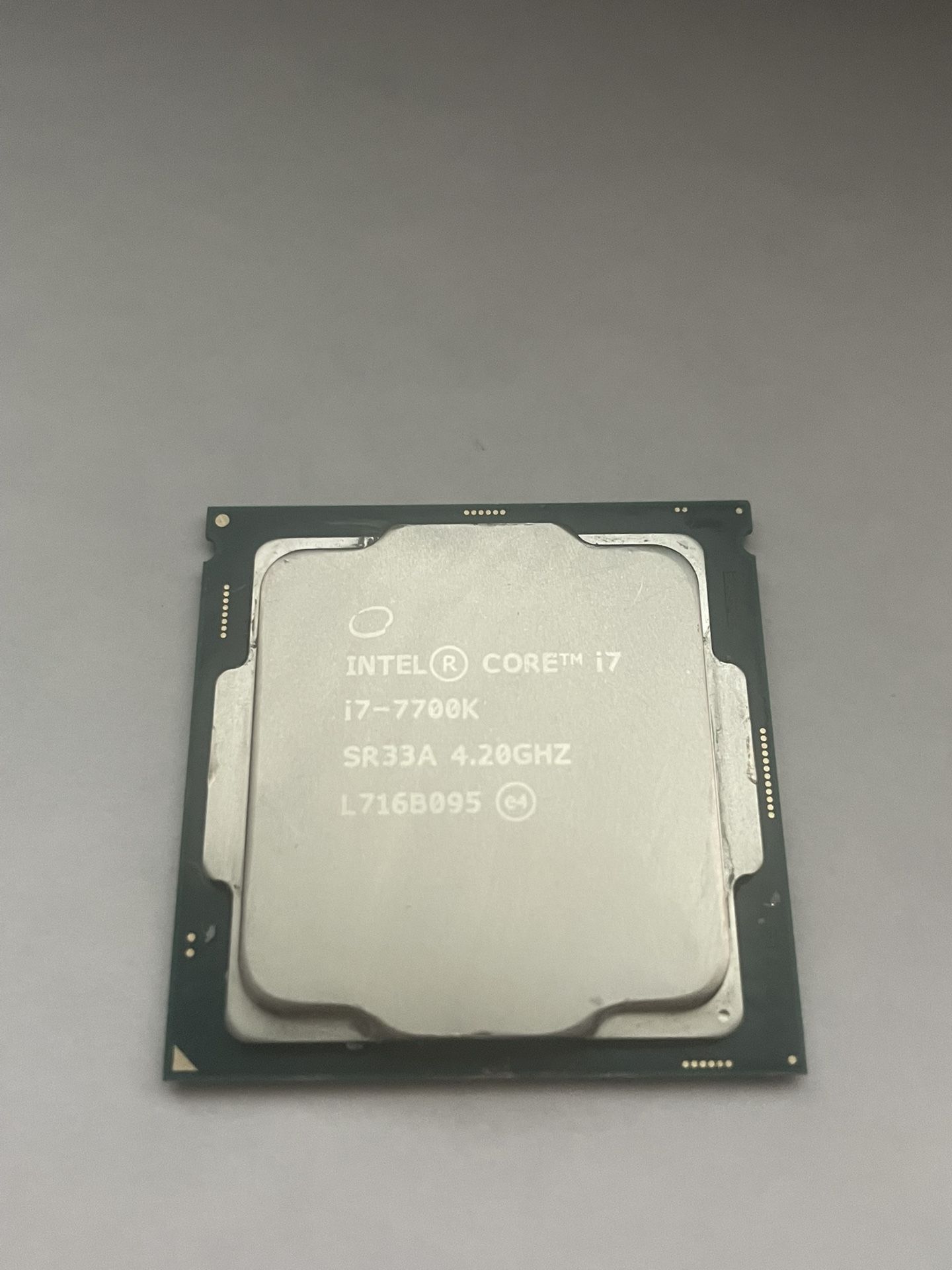 Intel Core i7 7700K Processor 8M Cache, up to 4.50 GHz Quad Core i7-7700K CPU