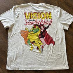 Mens Marvel Vision And Scarlet The Witch Shirt