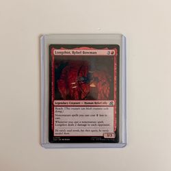 Longshot, Rebel Bowman (TLE) 120 - magic: the gathering mtg card