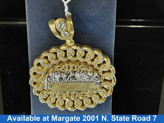 Religious Pendant - Yellow Gold 14k (.585) 25.5 grams