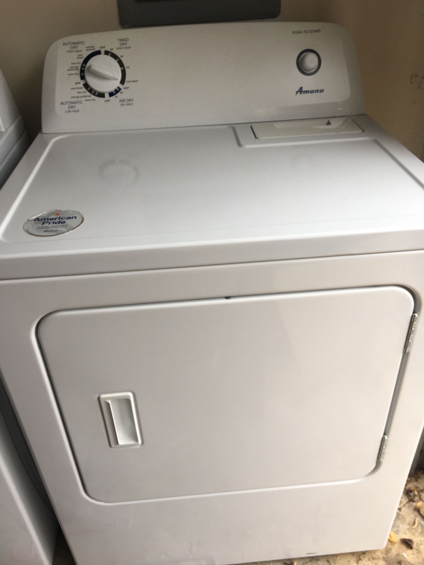 Amana Model NTW4516FW1 Washer & Dryer for Sale in WORTHNGTN HLS, KY ...