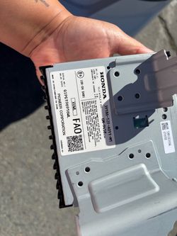 Honda accord 2016-2017 amplifier
