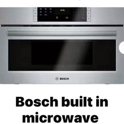 Bosch Built In Microwave Oven 