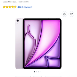 iPad Air 13” (M3) – 128GB – WiFi + Cellular