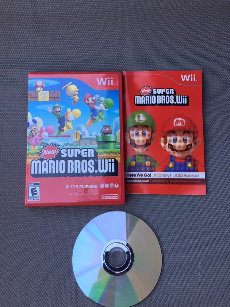 New Super Mario Bros Nintendo Wii LIKE NEW