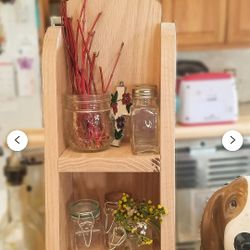 Small Wooden Shelf $20