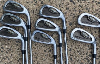 Golf clubs set trispec & taylor made $65