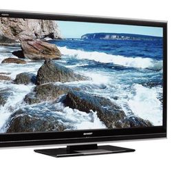 46 Inch Sharp Aquos LCD TV  With Fire Stick