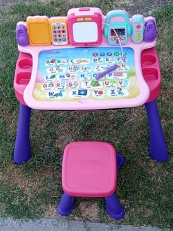 VTech Explore & Write Activity Desk & Stool 