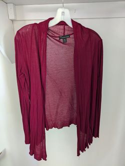 Women's Forever 21 Maroon/Red/Burgundy Cardigan Size S