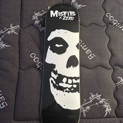 Skateboard deck (Misfits x Zero)