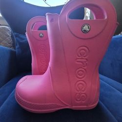 Crocs Rain Boots Size 1