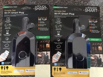2 WiFi Smart Plugs   Control Christmas Lights Or Electrical Devices From Anywhere  New Never Opened   