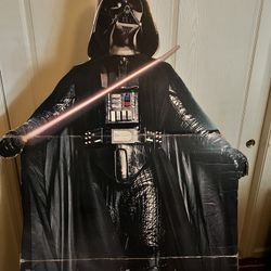 Star Wars Cutout Darth Vader Vintage 