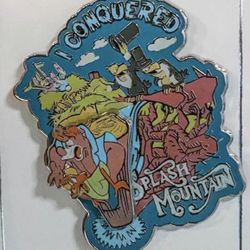 Splash Mountain Slider Pin
