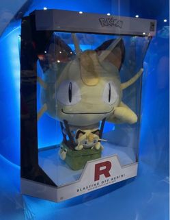 Pokemon SDCC 2026 Jazwares Meowth Hot Air Balloon Plush Blasting Off Again!